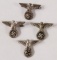 WWII style NSDAP Eagles, one is .830 Silver