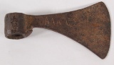Tomahawk head marked 