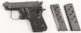Beretta, Model 950 BS, .25 auto, s/n DAA035287, pistol, brl length 2.5