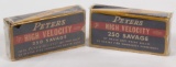 (2) boxes Peters Rustless 