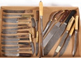 (25) pieces total mostly Russell Green River cutlery lot, Part of the Georg