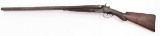 *J.P. Clabrough & Bros., Treble Wedge Fast Model, 10 ga, s/n 201, shotgun,
