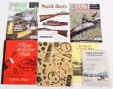Indian, Fur Trade & Firearm books and periodicals, (7) total pieces. Part o