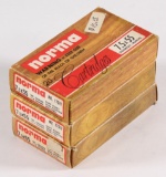 (3) full boxes Norma 7.5x55 Swiss 180gr S.P. Boattail, selling as lot, SHIP