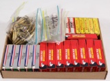 lot of approx. (640) .223 brass cases and (1,660) 55gr PSP bullets, bullets