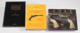 (3) books, 
