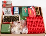 lot of reloading supplies to include (2) tins of Black Rifle Powder 2.388lb