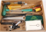 Gunsmith & reloading supplies to include - Foster case trimmer, bullet pulle