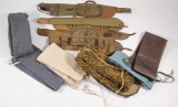 (3) takedown rifle cases and (6) extra long sleeves for muzzle loading long