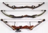 (3) compound bows, Browning Explorer & (2) Jennings