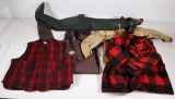 size medium Browning chest waders, Red & Black Woolrich XXXL jacket & XXL v