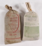 (2) 25lb. bags of chilled lead shot, Remington No. 7 1/2 Target Grade and I