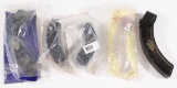 (5) 10/22 style polymer holsters, (2) Eagle 30rd, (1) Hot Lips 25rd & (2) R