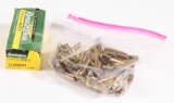 (147)rds 22 Hornet fifty Remington 45gr PSP & (97) loose, SHIPS UPS ONLY