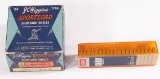 (1) full box 12ga J.C. Higgins in nice printed box & sealed box (100)rds CC