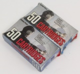 (2) boxes JSC Barnaul 9x18 Makarov 95 gr. hollow point ammunition 50 cartridges per box