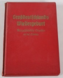 WWII German stereo viewer book Grossdeutschland wie dergenburt, cards intact but glass not present