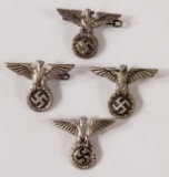 WWII style NSDAP Eagles, one is .830 Silver