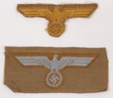 WWII topical Dak Heer Coastal Artillery Naval Breast Eagles