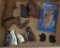 lot of assorted handgun grips to include one pair