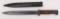 Seitengewehr 84-98 German WW2 Era bayonet