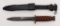 US M6 modified bayonet to fighting knife, having