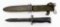 U.S. M5A1 Milpar Col bayonet with black checkered