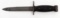 U.S. M4 TMN bayonet with black checkered polymer