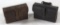 (2) Jewell 1918 WWI leather cartridge pouches