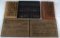 (5) assorted ammunition display boards with