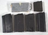 (6) steel M-14 style magazines