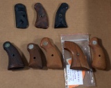 (5) pair of Colt wood panel grips four of which