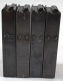 (4) M1 carbine magazines marked as follows,