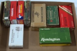 assorted lot of fired brass casings to include,