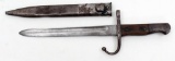 ASFA Turkish Mauser bayonet, having crescent