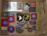 lot of US patches and insignia to include,