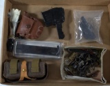 lot to include Russian ammo pouch & oiler,