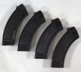 (4) AK pattern magazines steel body showing almost