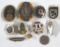 lot of (10) assorted German pins & buttons to