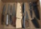 lot of (7) knives to include fixed and folding