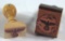 (2) German Nazi rubber ink stamps, one is Eagle &