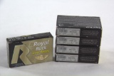 12 gauge ammunition, 5 boxes RIO Royal Buck