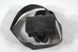 Civil War authentic leather munitions pouch by