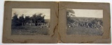 (2) Antique photos of U.S. Army Engineers, one