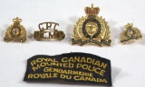 assorted lot of Royal Canadian Mounted Police