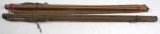 (2) bamboo fly rods - Montage 4 piece missing one