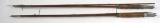 (2) Horrocks - IBBOTSON Co. bamboo fly rods