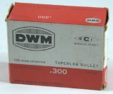 .300 sav ammunition - (1) box DWM Taperlok 150 gr.