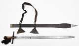 Kaskara double edged sword type weapon