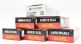 9mm Luger ammunition (5) boxes American Eagle